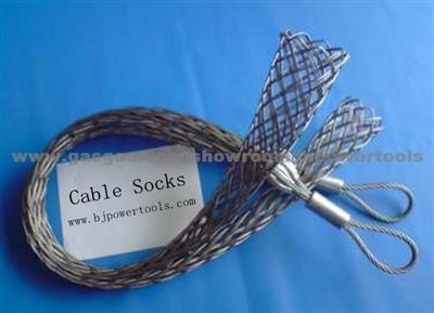 Towing Smooth Wire Mesh Grip Protecting Stainless Steel Cable Socks