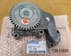 Komatsu Excavator Spare Parts Oil Pump (6221-53-1101)