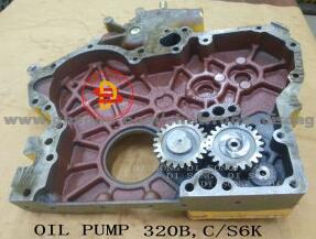 Cat Spare Parts Oil Pump (320B, C/S6K)