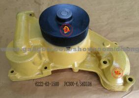Komatsu S6d108 Water Pump (6222-63-1500)