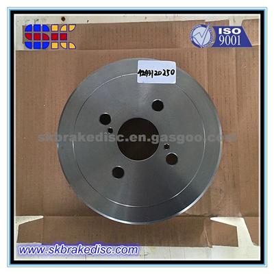 Japan Cars Drilled And Slotted Disc Brake Drum System 4243120250