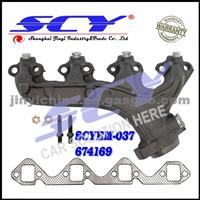 Exhaust Manifold Left LH For Ford F150 F250 F350 E150 E250 E350 Bronco V8 5.8L 674-169 674169