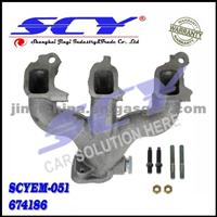 Exhaust Manifold Rear For Ford Van Pickup 4.9L 300 L6 F5TZ-9431A F5TZ9431A F5TZ-9431F F5TZ9431F 674-186 674186