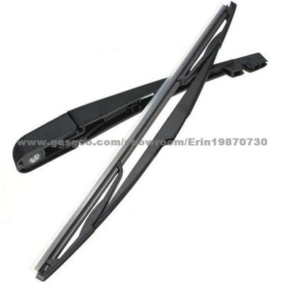 Metal Wiper Blade With Spoiler Wiper Blade Rubbers