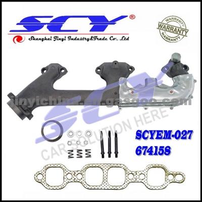 Exhaust Manifold Right Passenger For Chevy GMC Suburban Pickup Truck R V 2500 14093654 14093660 14103206 674-158 674158