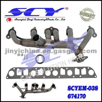 Stainless Steel Exhaust Manifold For Cherokee Wagoneer Comanche 4.0L 87-90 53006244 674-170 674170