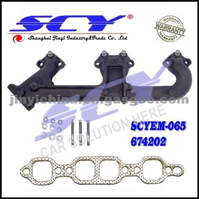 Exhaust Manifold Passenger Right RH For Pontiac Olds Chevy Buick GMC V8 346-222 346222 674-202 674202