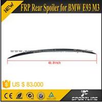 Fiberglass Unpainted E93 Convertible Trunk Spoiler For BMW E93 325 328 330 335 M3 Style 07-13