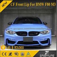 F80 M3 4Dr & F82 M4 2Dr Carbon Fiber 3D Style Front Bumper Lip For BMW 2015