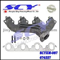 Exhaust Manifold Left For Ford E-350 Econoline Club Wagon 7.5L-V8 80-88 E5HC-9431C E5HC9431C E5HZ-9431D E5HZ9431D F2TZ-9431C F2TZ9431C 674-227 674227