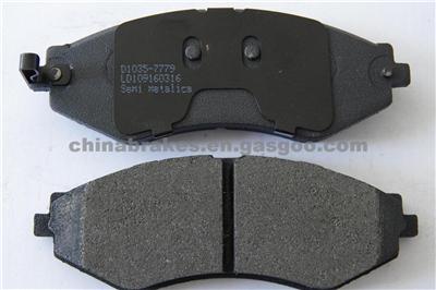 96281937/D1035 Brake Pad For Isuzu, Daewoo, Chevrolet