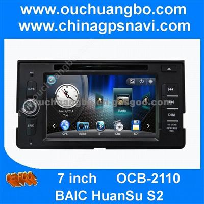 Ouchuangbo Car DVD Gps Navitation Radio BAIC HuanSu S2 With AUX USB SD