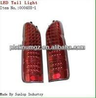Hiace 200 Tail Lamps Tail Lights #000488-1 LED Tail Light Black KDH200 Led Light Toyota Body Parts