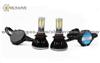 Top Sales Auto COB 4 Faces LED Headlight With Change-Able Cover Headlight For Car