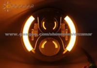 7 Inch Round 80W Hi/Lo Beam LED Headlights