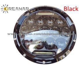 75W 7 Inch Hi/Low Beam LED For Jeep Wrangler Headlight