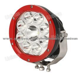 60V 90W 9X10W CREE LED Driving Light, Work Lamp, LED Spotlight, Auxiliary Car Lighting, 4X4 LED