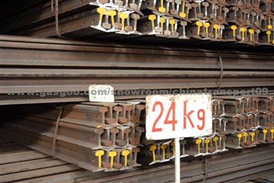 Standard Heavy Railway Steel Rail Steel Products Steel RailStandard 24kg Light Rails Steel Products 55Q 50Q Q235 Steel Rails