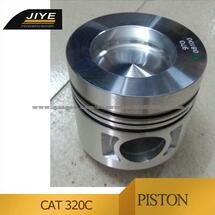 Aluminium Piston For S6KT, 320C Excavator Piston 970-08100