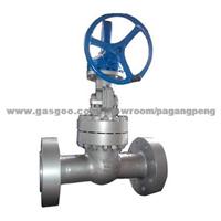 The High Pressure Stainless Steel And Cast Steel Power Plant Gate Valve