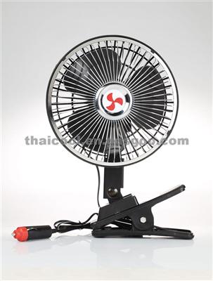 Oscillating Car Fan 6 Inch DC 12V/24V