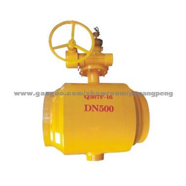 The Power Station Turbine Drive Full Welded Ball Valve