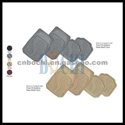 Front: 72*49.5cm Rear:49*50cm Auto PVC Floor Mat