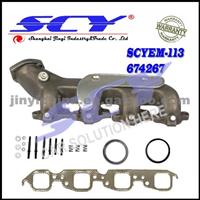 Exhaust Manifold Left Driver Side LH For Chevy GMC Suburban Pickup Truck 7.4L 10045731 12551445 14103135 674-267 674267