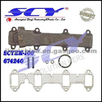 Exhaust Manifold RH Right Passenger For Ford Pickup F100 F150 F250 F350 Truck 674-240 674240 D0TZ-9430A D0TZ9430A