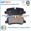 WVA24192Top Quality Semi-Metallic D1099-8203 Brake Pad For LAND ROVER