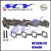 Exhaust Manifold Right For Ford E-150 Econoline Club Wagon 4.6L-V8 99-06 XC2Z-9430-AA XC2Z9430AA YC2Z-9430-BA YC2Z9430BA 674-459 674459