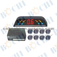 LCD Digital Display Eight Sensors Electromagnetic Parking Sensor