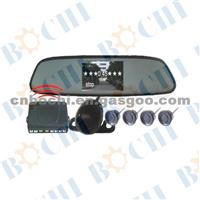 Wireless Between Monitor And Host Parking Sensor System
