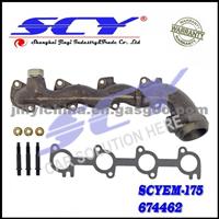 Exhaust Manifold Left For Ford E-350 Econoline Club Wagon 5.4L-V8 97-98 F7UZ-9431-VB F7UZ9431VB XC2Z-9431-BA XC2Z9431BA 674-462 674462