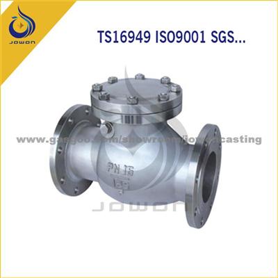 Iron Casting Water Pump Check Valve