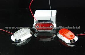 LED Truck Side Lamp (2 PCS Of Electric Lines) Chromium Plating