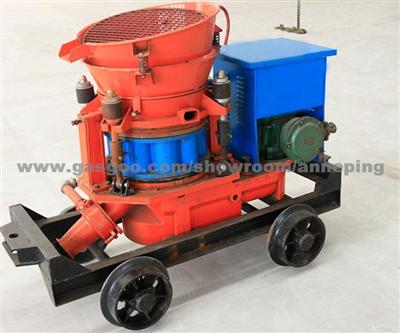 Wet Mix Shotcrete Gunning Machine With Anti-Explosion Motor