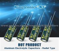 Kt Kingtronics New Arrival: Aluminum Electrolytic Capacitor (Electrolytic Capacitor/E-Cap)