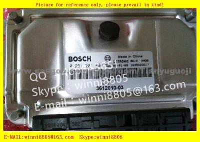 Car ECU（Electronic Control Unit）Zotye Car 0261201604/3612010-03/RX6400D1