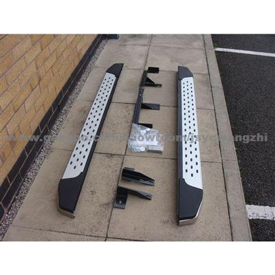 Peugeot 3008 Aluminium + Stainless Steel Running Boards Side Steps Bars