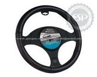 #19541 38cm Diameter Genuine Leather Cool Steering Wheel Cover