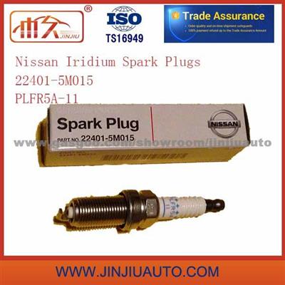 Factory Spark Plugs Nissan Spark Plug 22401-5M015 PLFR5A-11 High Power Working 50000 Kms