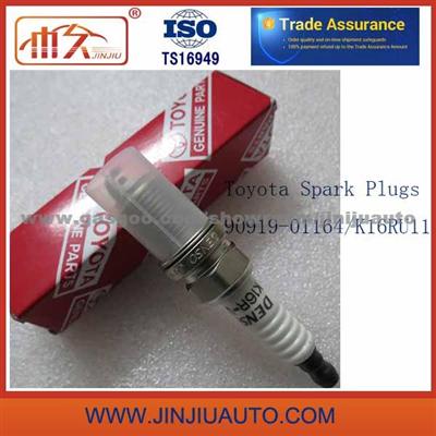 Platinum Spark Plugs Toyota Denso 90919-01164 K16RU11