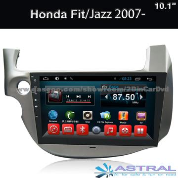 Wholesale Best Car Multimedia Honda Jazz Fit Stereo RDS Radio Nav Big Screen 2007 08 09 2010 11 12 2013