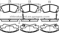 MITSUBISHI Brake Pad MB 500 812