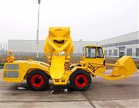 1cbm Self Propelled Concrete Mixing Truck