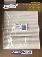 High Quality Cabin Air Filter # CF11183 ; 68079487AA; 68079487AB