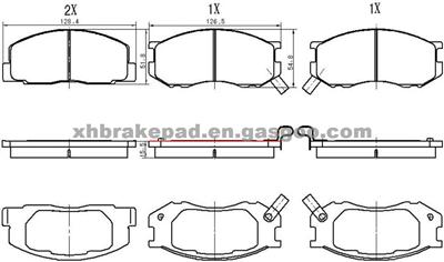 TOYOTA Brake Pad 04465-28020