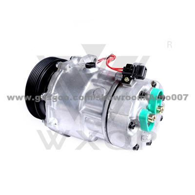 AUTO AC COMPRESSOR OEM:1J0820803D FOR VW GOLF 4， VW POLO