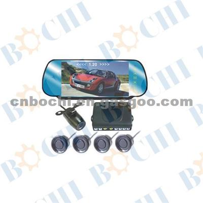 7inch TFT LCD Screen Display The Distance On The Screen Parking Sensor System